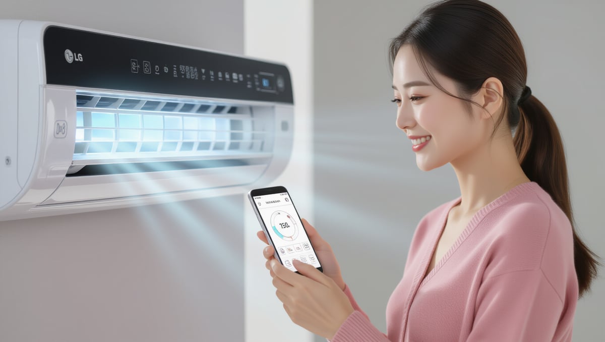 LG 휘센 에어컨 에러 코드, 자가 진단으로 완벽 해결! (CH05,CH07,CH21,CH34,CH61,CH67) 5 📱 스마트 진단(ThinQ 앱) 활용 및 전문가 도움 요청 시기