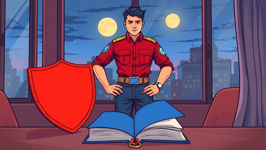 경비지도사 취업 A to Z: 전망, 연봉, 자격증 완벽 가이드 4 경비지도사, 어떻게 될 수 있을까? (cartoon 스타일)