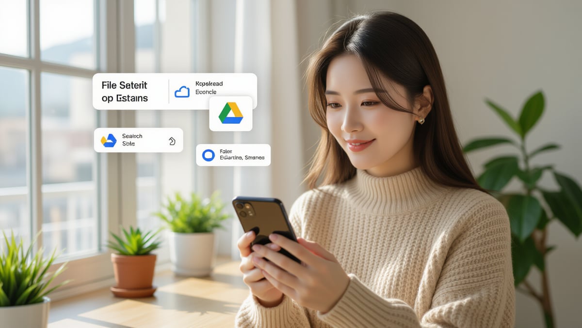 구글 드라이브 다운로드 완벽 가이드: 용량 초과, 오류 해결 및 PC/모바일 활용법 4 📱 구글 드라이브 모바일 앱 활용법과 주요 기능