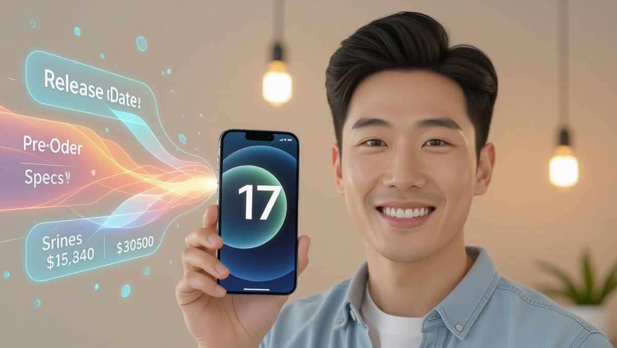 아이폰 17 출시일, 사전예약, 가격, 스펙, 디자인 총정리 7 📌 마무리