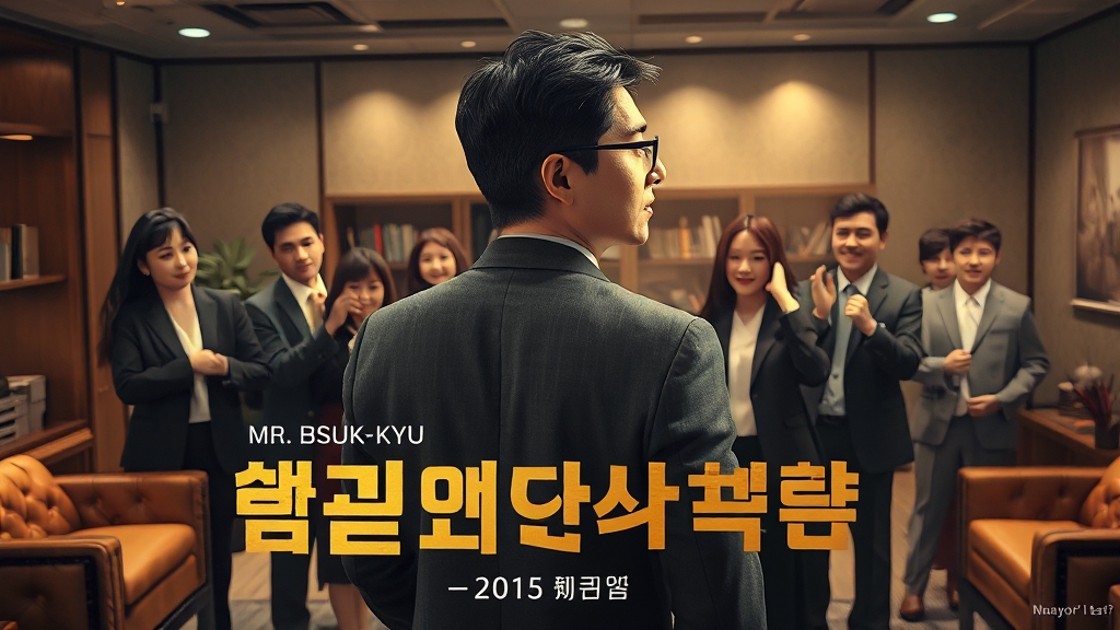 한석규 복귀작 '신사장 프로젝트': 등장인물, 줄거리, 관계도 완벽 분석 9 마무리 (realistic 스타일)