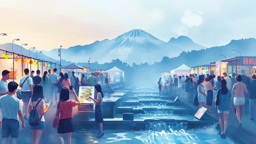 2025 속초 워터밤: 라인업, 티켓, 준비물 완벽 가이드 2 2025 워터밤 속초 정보 (watercolor 스타일)