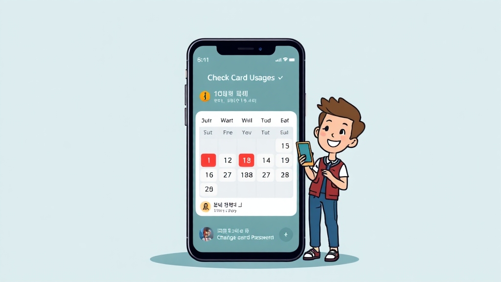 개인 정보 유출 확인 및 대응 (cartoon 스타일)