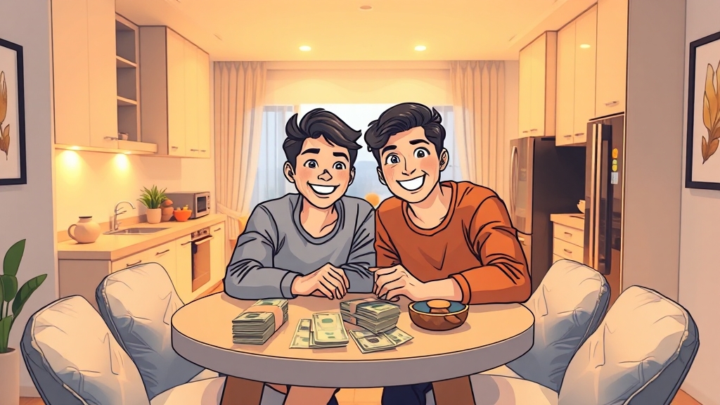 투자, 재테크로 월 100만원 만들기 (cartoon 스타일)